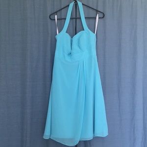Alfred Angelo Teal Bridesmaid Dress 8